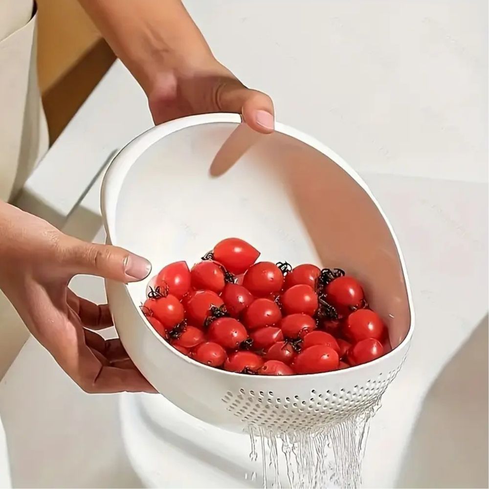 Terra Flow Wash & Drain Colander