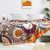 Throw blanket – 100% cotton – Soft and breathable – Cozy all-season comfort