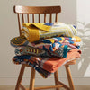 Throw blanket – 100% cotton – Soft and breathable – Cozy all-season comfort