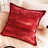 Throw pillow cover – Soft fabric – Pink retro design – Decorative home accent for living room