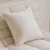 Throw pillow cover – Soft fabric – Pink retro design – Decorative home accent for living room