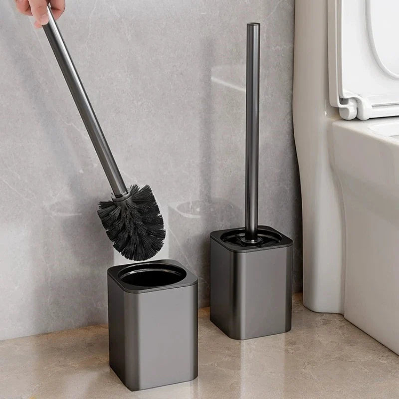 Toilet brush and holder – Wall-mounted design – Space-saving and hygienic bathroom accessory