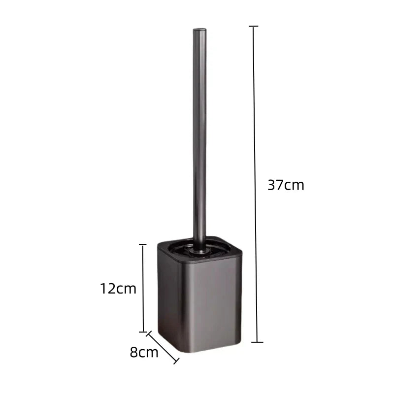 Toilet brush and holder – Wall-mounted design – Space-saving and hygienic bathroom accessory