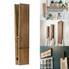 Towel clip – Premium wood – Elegant design – Stylish bathroom organizer
