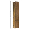 Towel clip – Premium wood – Elegant design – Stylish bathroom organizer