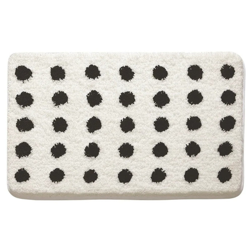 50% OFF | DotLounge® | Cozy Polka Dot Bath Rug