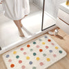 50% OFF | DotLounge® | Cozy Polka Dot Bath Rug