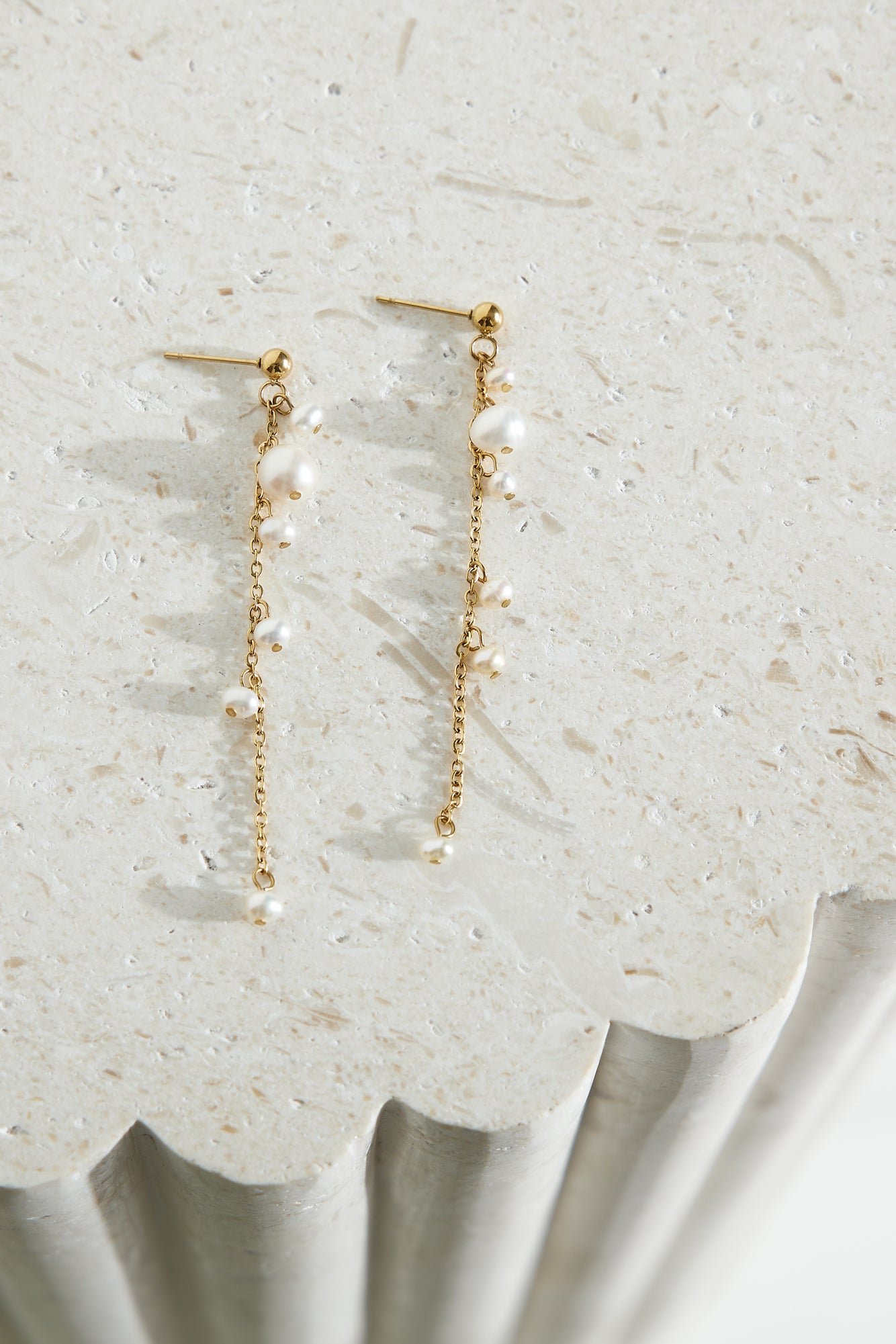 18K Gold Plated Celestial Flora Earrings