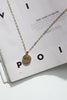 18K Gold Plated Standing Ovations Necklace