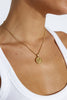 18K Gold Plated Royal Fern Necklace