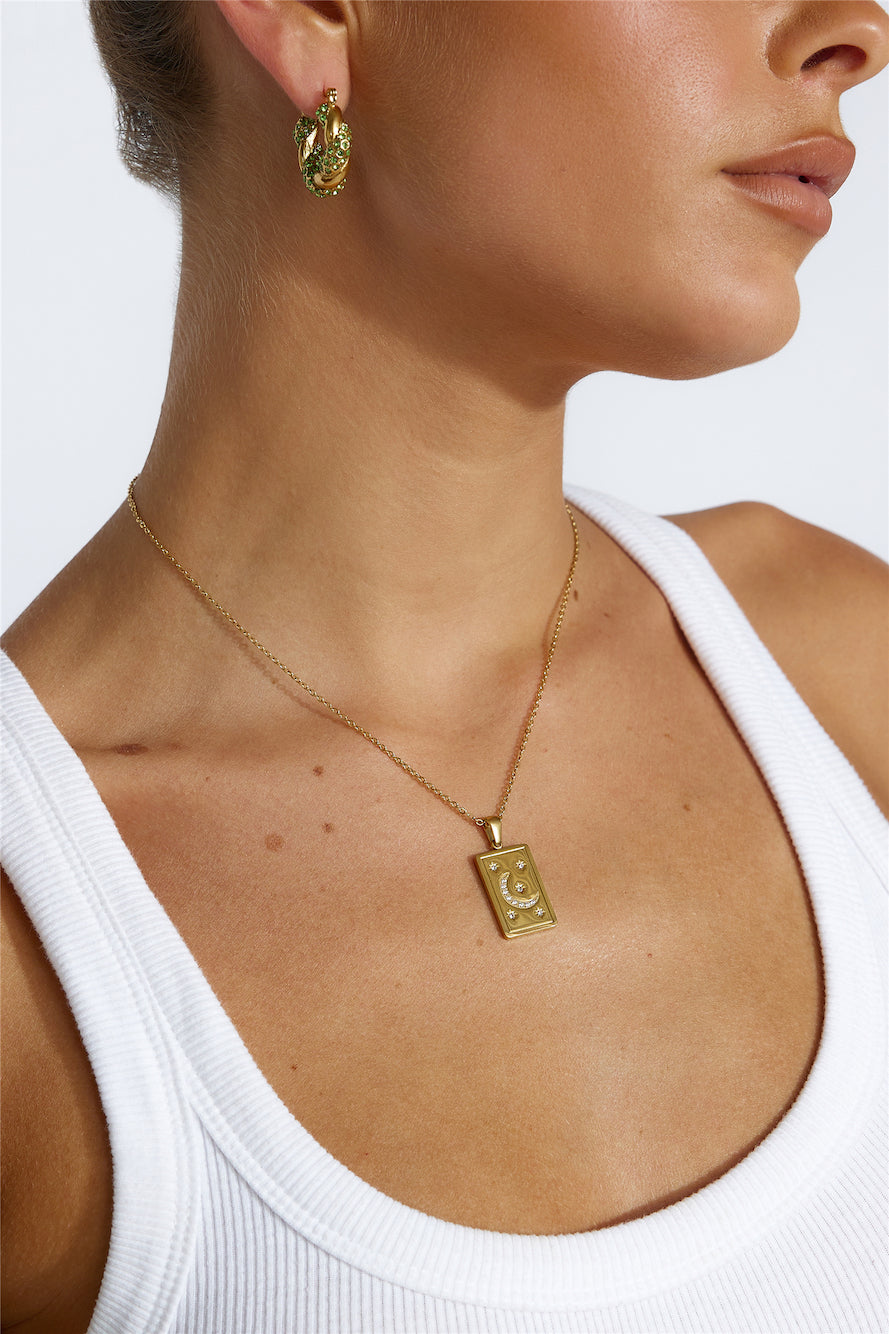 18K Gold Plated Star Rise Necklace