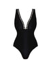 Sexy Cutout Swimsuit with Mini Skirt Set