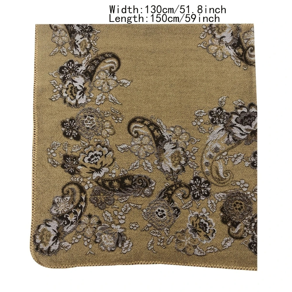 Velouria Vintage Acrylic Poncho