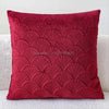 Velvet-look cushion covers – Soft fabric – Distinctive shell design – Cozy home accents – 17.7 x 17.7 in