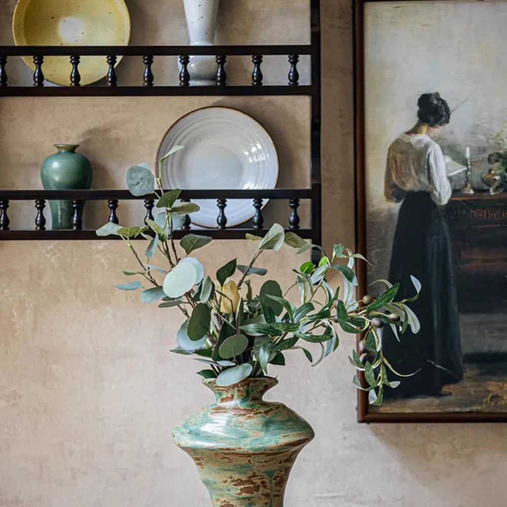 Venus Sculpted Ceramic Flower Vase