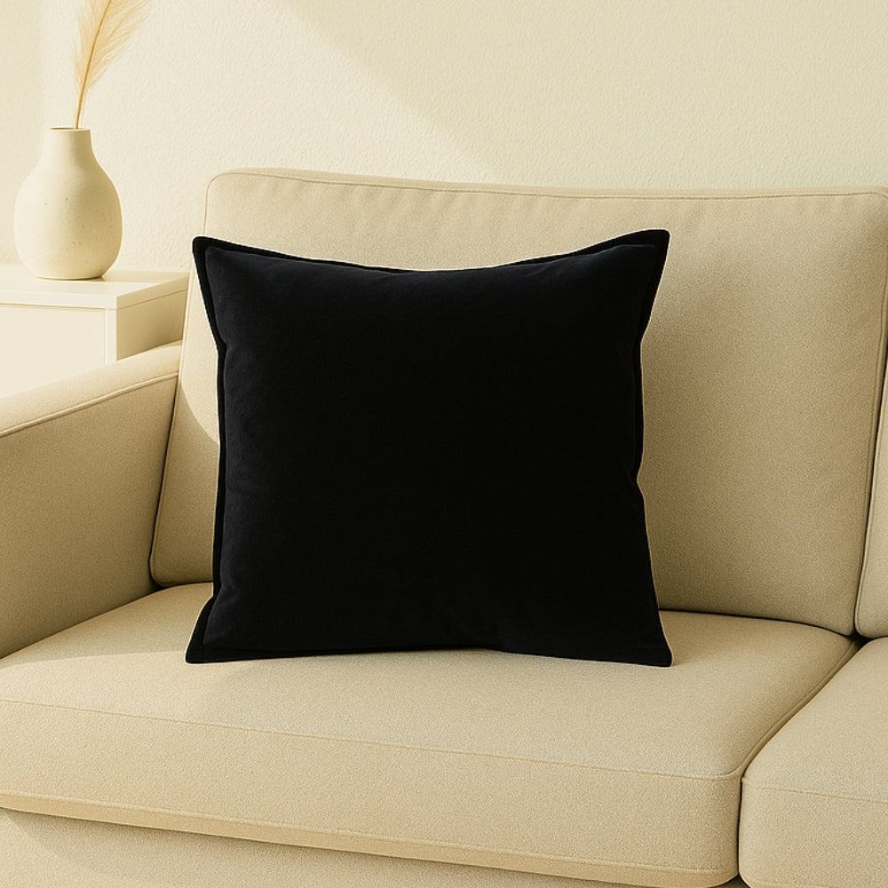 Vesta Nordic Faux Leather Cushion Cover