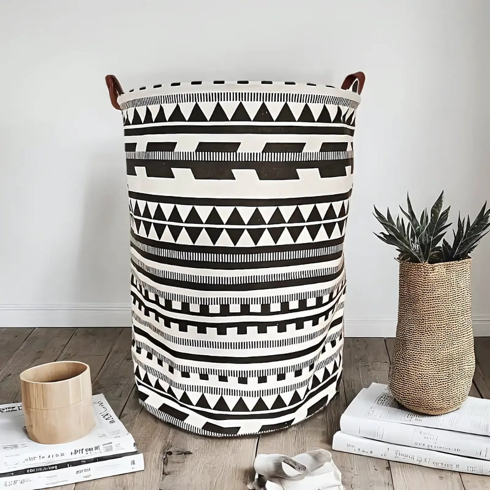 Vexa Foldable Tribal Laundry Basket