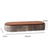 Marble Leather Lid Jewelry Storage Box