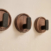 Wall hook – Solid walnut wood – Minimalist Nordic design – Perfect key holder for wall or coat hooks