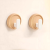 Wall hook – Solid walnut wood – Minimalist Nordic design – Perfect key holder for wall or coat hooks
