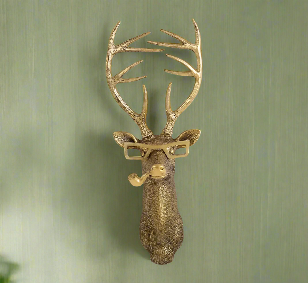 Wall hook – Synthetic resin – Decorative animal design – Versatile coat and key holder for wall