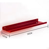 Wall mounted shelf – Premium acrylic – Modern design – Space-saving organizer for bathroom or living room