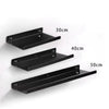 Wall mounted shelf – Premium acrylic – Modern design – Space-saving organizer for bathroom or living room