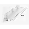 Wall mounted shelf – Premium acrylic – Modern design – Space-saving organizer for bathroom or living room