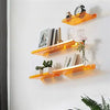 Wall mounted shelf – Premium acrylic – Modern design – Space-saving organizer for bathroom or living room