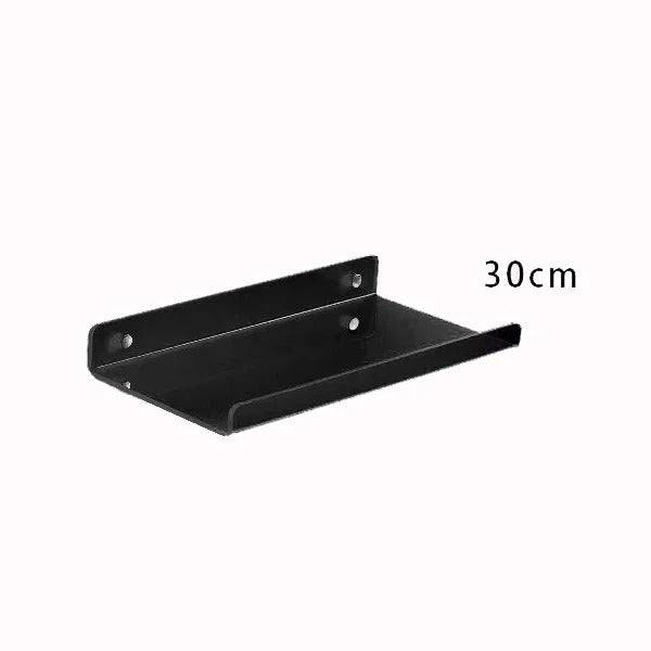 Wall mounted shelf – Premium acrylic – Modern design – Space-saving organizer for bathroom or living room