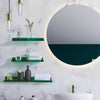 Wall mounted shelf – Premium acrylic – Modern design – Space-saving organizer for bathroom or living room