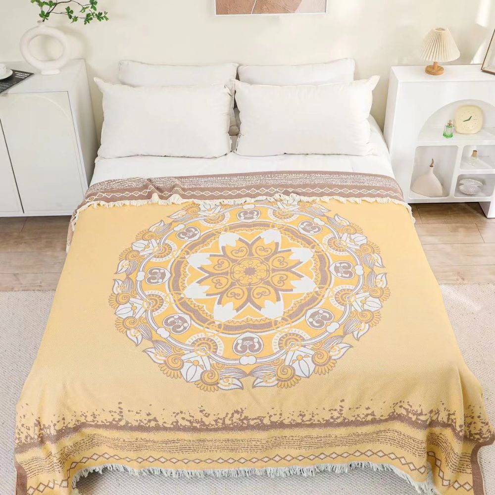 Wander Cotton Boho Mandala Blanket