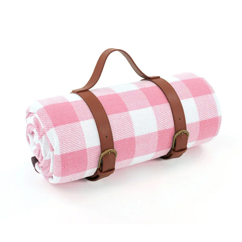Waterproof picnic blanket – Foldable outdoor mat – 59 x 79 in – Ideal for beach, park, and camping