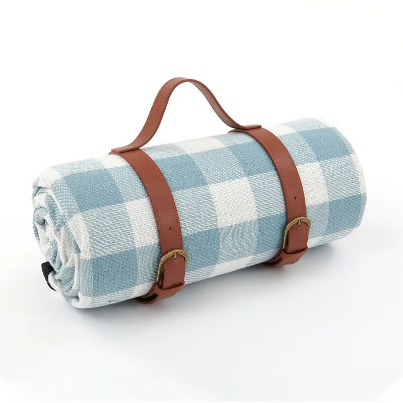Waterproof picnic blanket – Foldable outdoor mat – 59 x 79 in – Ideal for beach, park, and camping