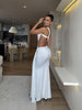 Asymmetric Cutout Maxi Dress