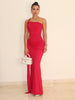 Asymmetric Cutout Maxi Dress