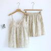 Women's Cotton Pajama Set - Soft Top and Shorts, Best Pajamas for Women for Home Comfort