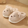 Womens slippers – Soft plush – Cute teddy bear design – Cozy indoor footwear – Available in khaki or white