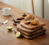 Wood cutting board – Premium walnut – Double-sided design – Kitchen and serving essential – 13.8 x 9.8 in