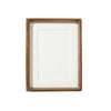 Wood photo frame – Handcrafted solid wood – Elegant rounded corners – Versatile decor for home or office