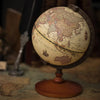 World globe – Retro-style – Brown map –  Elegant home decor