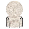 Woven Whirl Coaster Set | 8Pcs Set