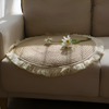 Woven rug – Handcrafted scrim – Vintage Japanese design – Plush and anti-slip – 18 to 39 inch in diameter