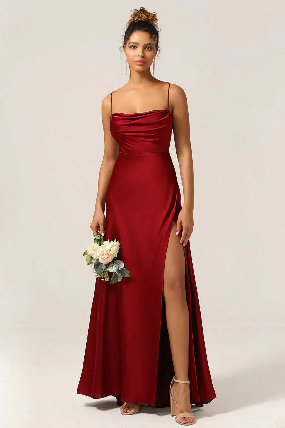 Alvaree | Elegant maxi dress made of satin