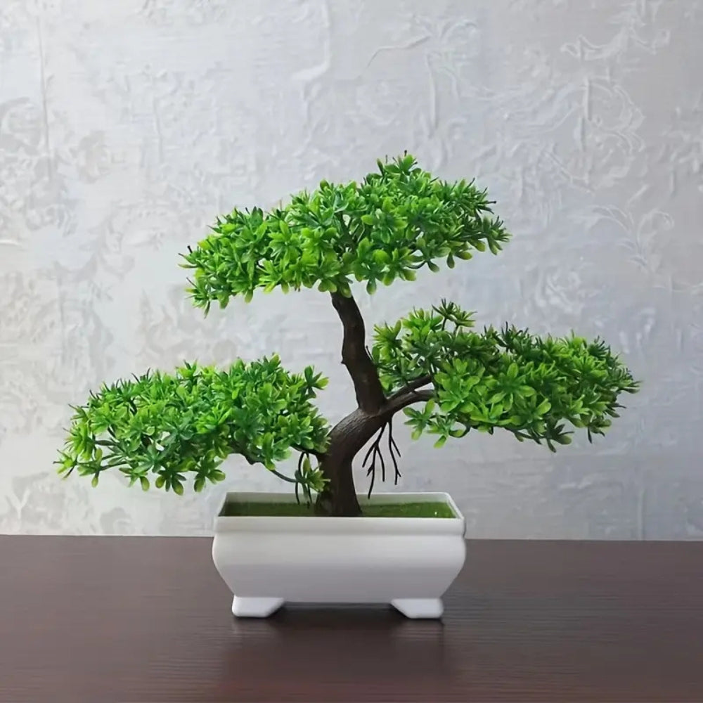Yuriko Mini Artificial Bonsai Tree Desk Decor