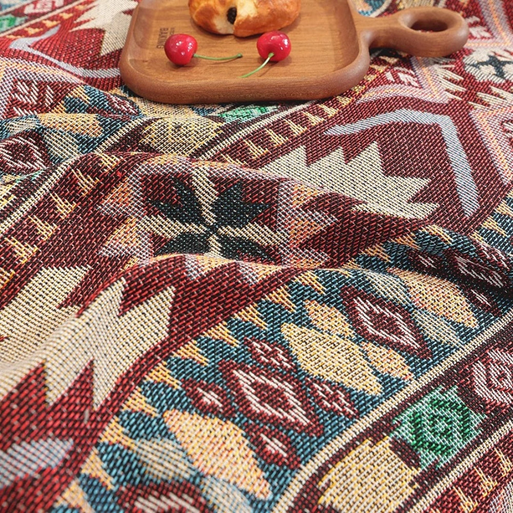 Zarela Boho Chenille Sofa Cover