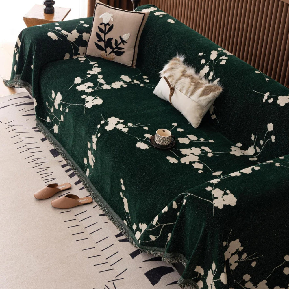 Alora Elegant Retro Chenille Sofa Cover