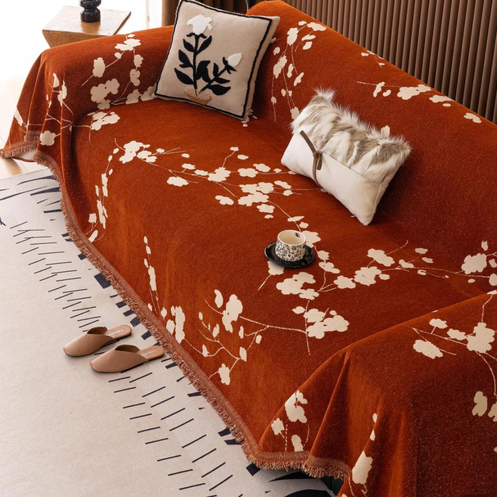 Alora Elegant Retro Chenille Sofa Cover