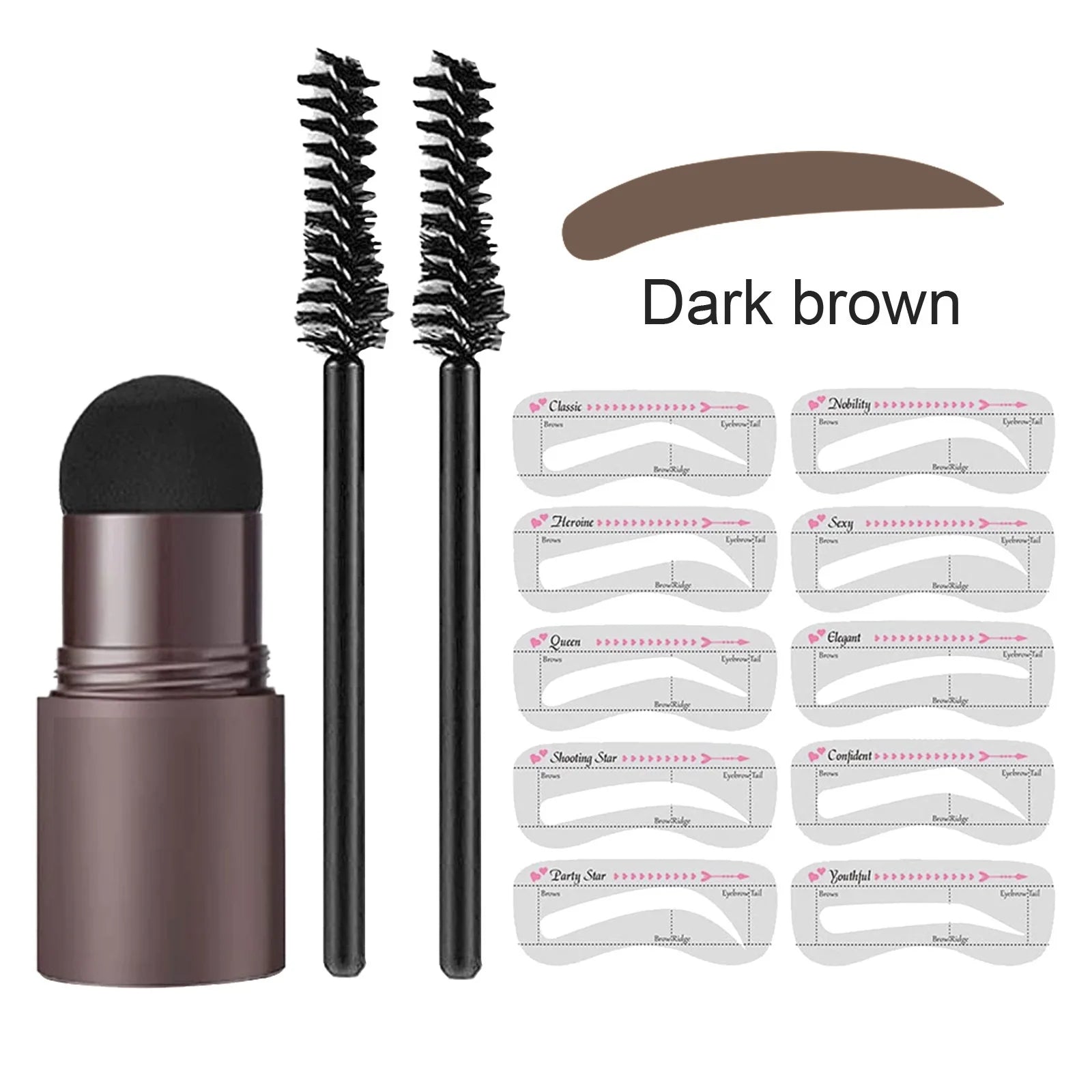 BrowStamp™ | eyebrow stamp styling set