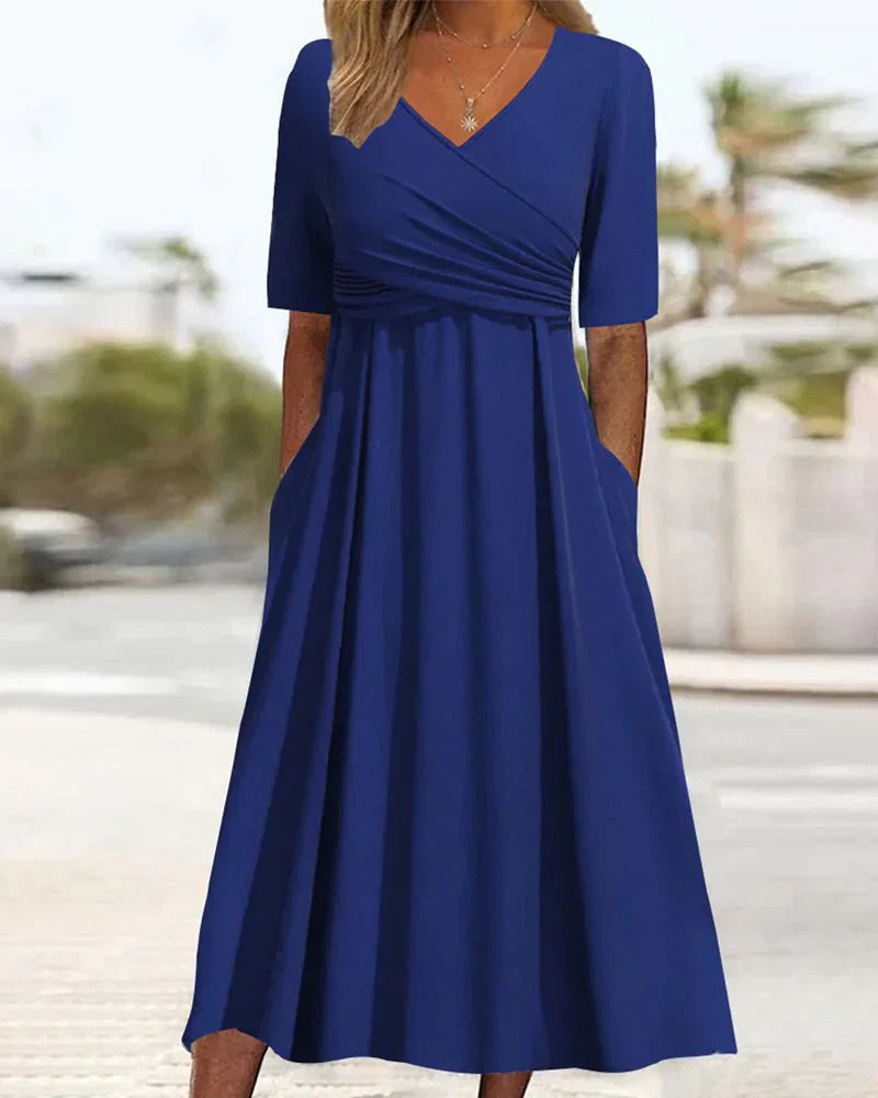 50% OFF | Celeste | Fashionable crossover dress